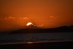 Couché de soleil sur Pentrez