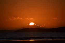 Couché de soleil sur Pentrez