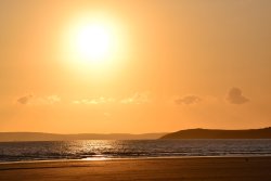 Couché de soleil sur Pentrez