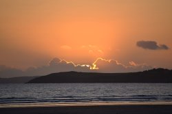 Couché de soleil sur Pentrez