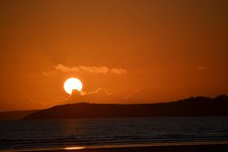Couché de soleil sur Pentrez