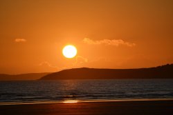 Couché de soleil sur Pentrez
