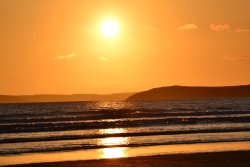 Couché de soleil sur Pentrez