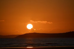 Couché de soleil sur Pentrez
