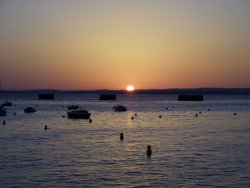 Levé de soleil sur Lanvéoc