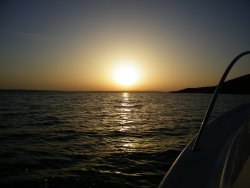 Levé de soleil sur Lanvéoc